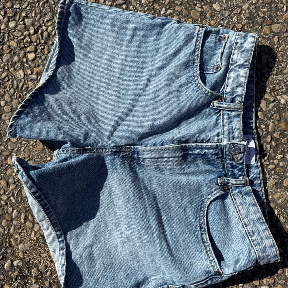 Zara Light Blue Denim Jeans